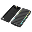 Gembird EE2280-U3C-03 storage drive enclosure SSD enclosure Black M.2