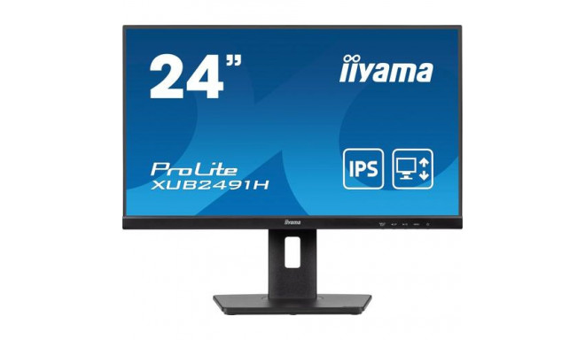 iiyama ProLite XUB2491H-B1 computer monitor 60.5 cm (23.8&quot;) 1920 x 1080 pixels Full HD LED 