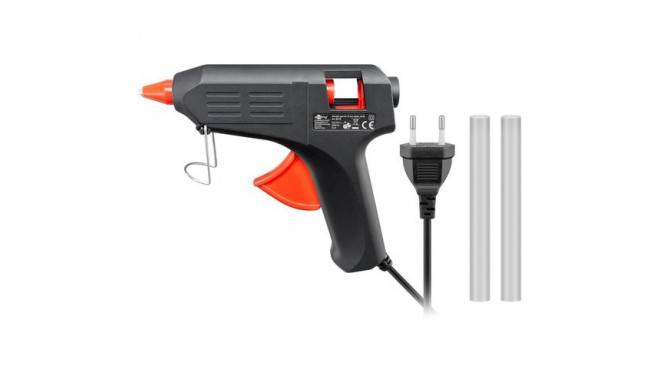 Goobay Hot Glue Gun for 11 - 12 mm Sticks, 20 W, Incl. 2 Glue Sticks