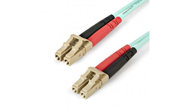 StarTech.com 2m (6ft) LC/UPC to LC/UPC OM4 Multimode Fiber Optic Cable, 50/125µm LOMMF/VCSEL Zipcord