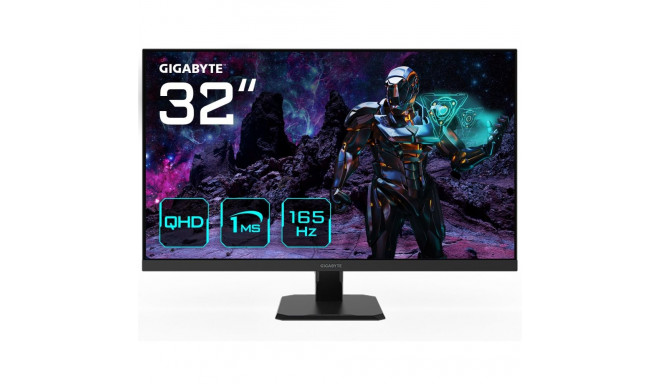 "81,3cm/32"" (2560x1440) Gigabyte GS32Q 16:9 QHD SS IPS 1ms 170Hz 2xHDMI DP Black"