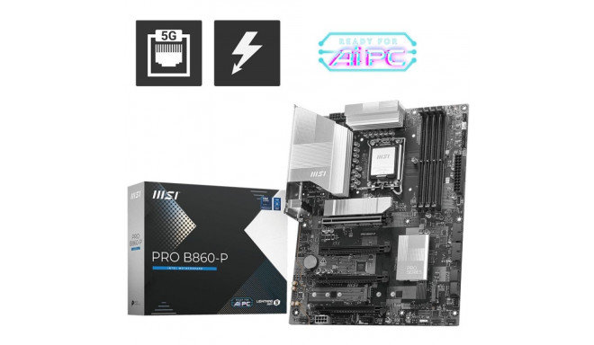 "LGA1851 MSI PRO B860-P"