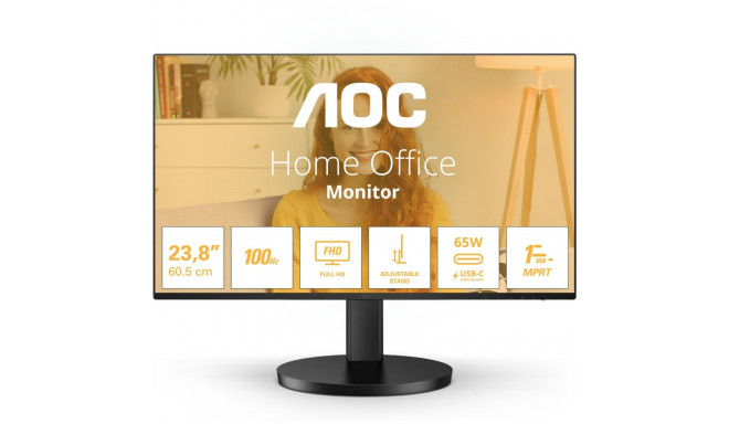 "68,6cm/27"" (2560x1440) AOC Q27B3CF2 16:9 QHD IPS 1ms 100Hz HDMI USB-C Speaker Black"