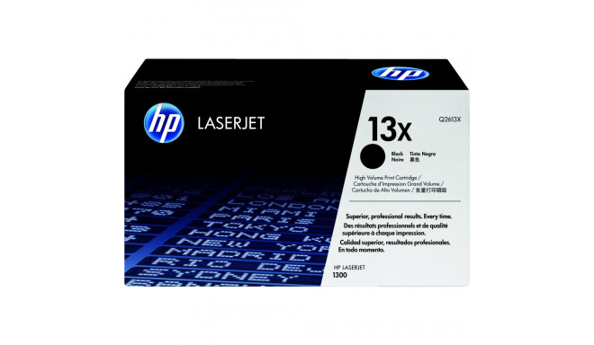 "HP 13X original LaserJet Toner cartridge Q2613X black high capacity 4.000 pages 1-pack"