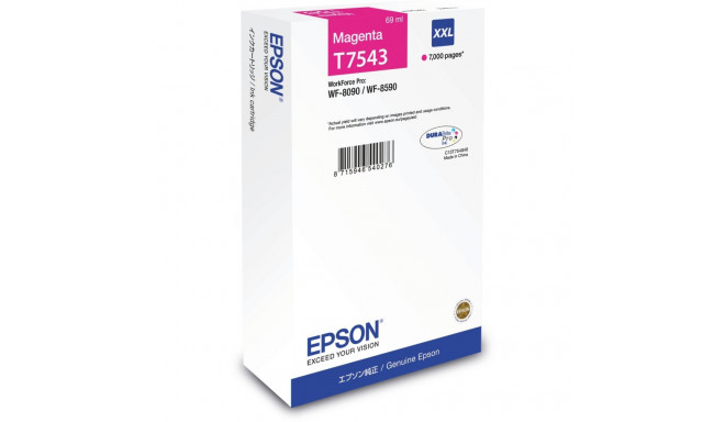 "Epson Tinte C13T754340 Magenta"