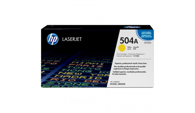 "HP Toner 504A CE252A Gelb"