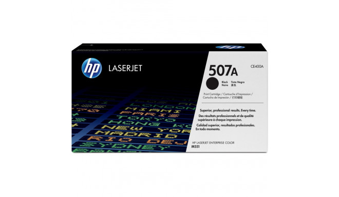 "HP Toner 507A CE400A Schwarz"