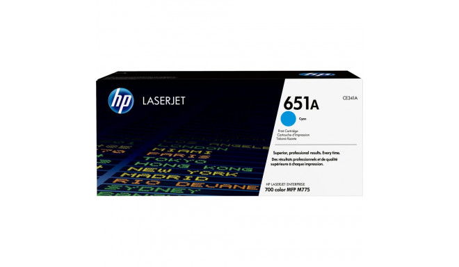 "HP 651A Original Toner cyan Standardkapazitt 16.000 Seiten 1er-Pack"