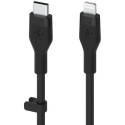 "Belkin Flex Lightning/USB-C, Apple zert., 1m, schwarz"