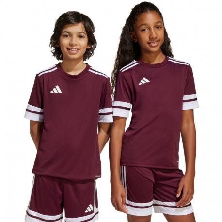 adidas laste särk Squadra 25 JC8667 164cm, bordoopunane