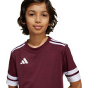 Koszulka dla dzieci adidas Squadra 25 bordowa JC8667 116cm