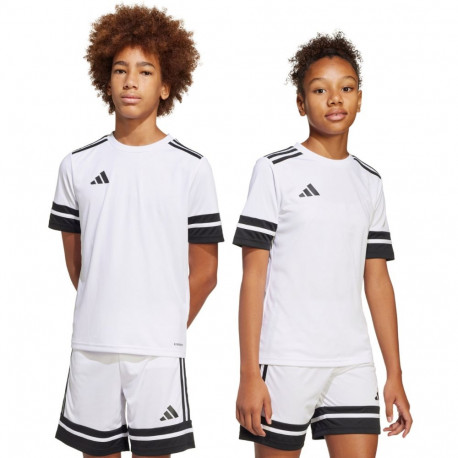 Koszulka dla dzieci adidas Squadra 25 biała JJ0057 128cm