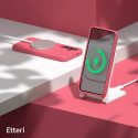 Etteri Silicone case for Samsung Galaxy S25 Plus raspberry