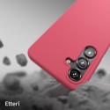 Etteri Silicone case for Samsung Galaxy S25 Plus raspberry