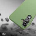 Etteri Silicone case for Samsung Galaxy S25 Plus light green