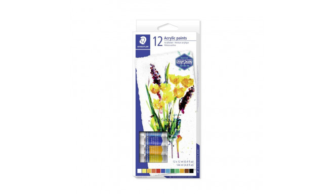 Acrylic paint tubes12pc