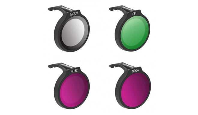 SUNNYLIFE set of four filters for DJI Neo MCUV+CPL+ND32+ND64