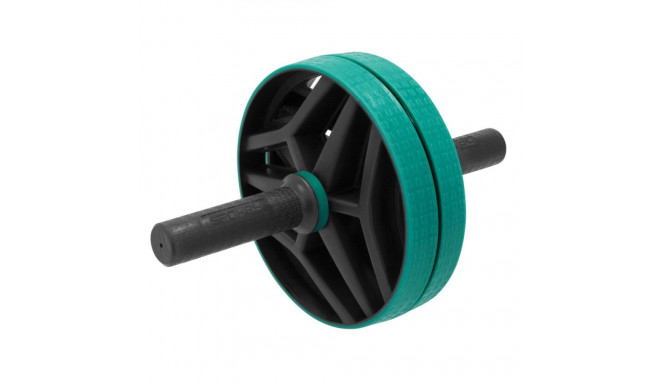 Võimlemisrull SPOKEY Twin, must-roheline