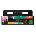 Marker permanent STABILO FREE Acrylic must T100, T300, T800C