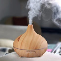 IVY D1 3-in-1 Aroomi Difuusor - Hüdroabsorber - 10W Öö Atmosfääri Lamp 17cm / 500ml Heleda Puidu