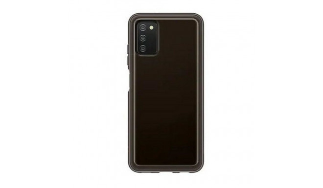 EF-QA038TBE Samsung pehme läbipaistev kate Galaxy A03s mustale mudelile