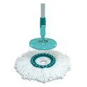 LEIFHEIT nomaināms mikrošķiedras mopsis Clean Twist Disc Mop no mikrošķiedras