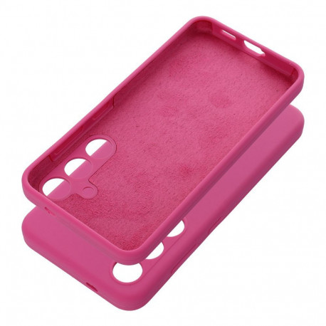 Case for Samsung A56 5G Silicone 2mm (camera protection) pink