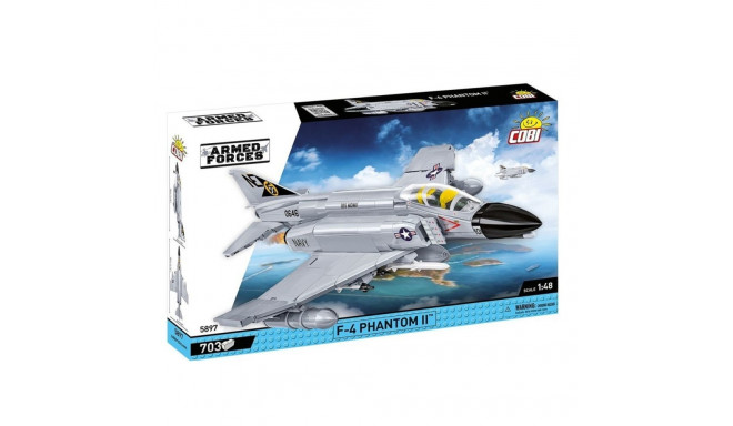 Blocks Armed Force F-4 Phantom II 703 blocks