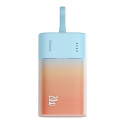 Baseus Popsicle 5200mAh 20W Powerbank with Built-in Lightning Cable (+ White Baseus Simple USB-C - U