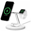 "Belkin BOOST CHARGE PRO 3-in-1 Wireless Charger Qi2 15W, white"