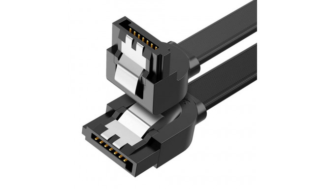 UGREEN US217 SATA Angle Data Cable 0.5m (Black)