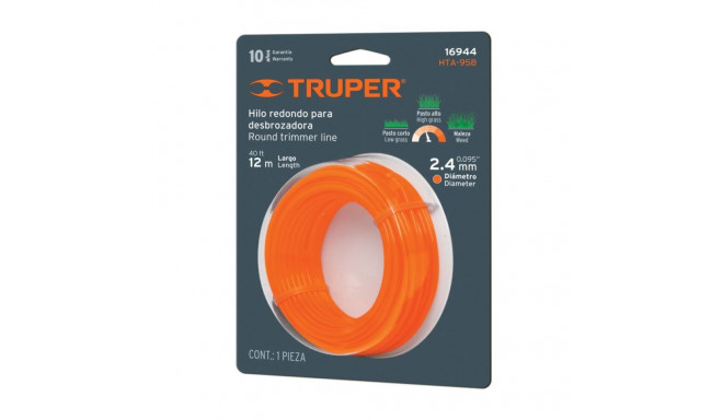 Ümar trimmeri jõhv 2.4mm/12m Truper®