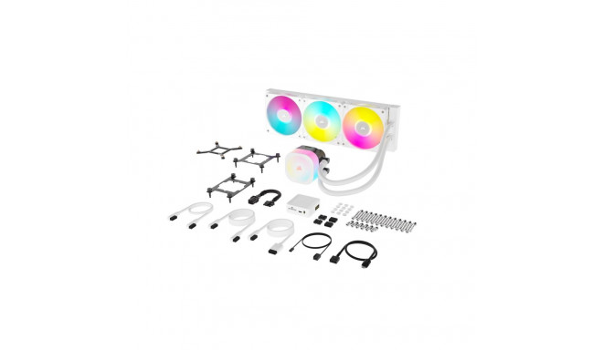 Corsair iCUE LINK TITAN RX RGB protsessor kõik-ühes vedelikjahuti 12 cm valge 1 tk
