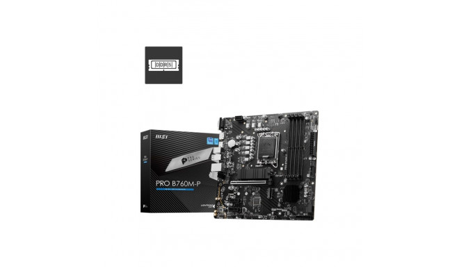 Motherboard - MSI Pro B760m-p, Blue