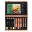 Derwent Academy Colour.WoodenGift Box/35