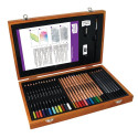 Derwent Academy Colour.WoodenGift Box/35