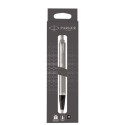 PARKER Kugelschreiber IM Brushed Metal C.C. M Schwarz Geschenkbox