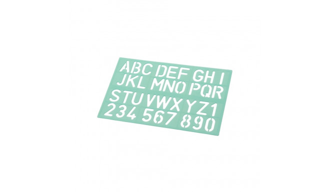 Šabloon LINEX tähestik 8530 30mm