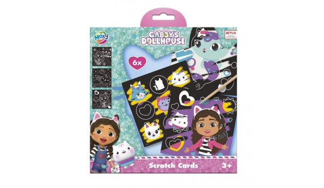 Moxy Gabby's Dollhouse kraapimiskunst 6 lk