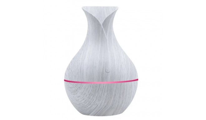 IVY D2 3-in-1 Aroomi Difuusor - Niisutaja - 1.5W Öö Atmosfääri USB Lamp 11cm / 300ml Kivi Puit