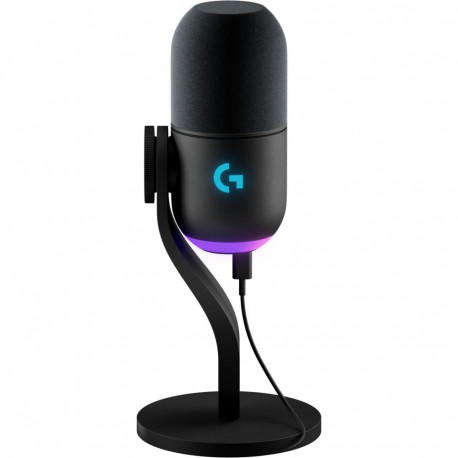 Logitech G mikrofon Yeti GX USB, must