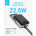 Anker Power Bank, 22.5 Wh, 10000 mAh | A1257G11 | Black