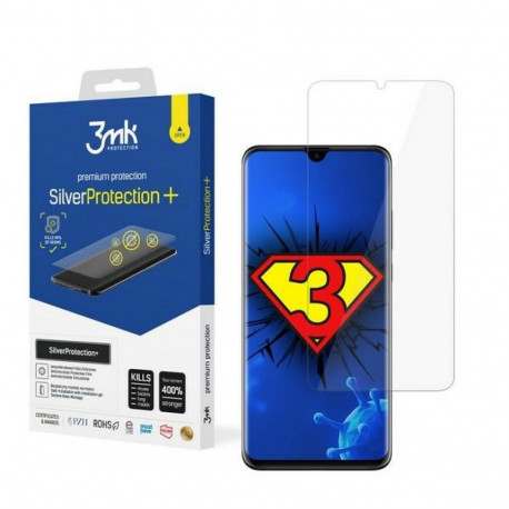 3MK Silver Protect+ Huawei P30 ProAntimicrobial Film with Wet Installation
