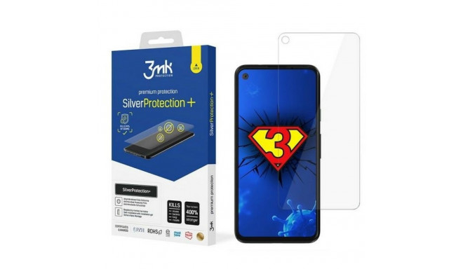 3MK Silver Protect+ Google Pixel 4a Antimicrobial Film with Wet Installation