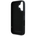 Karl Lagerfeld HC 3D Rubber Double Heads Case for iPhone 16 Black