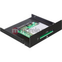 Delock RJ45 patch cable reader, CAT 6A S/FTP (PiMF), 500 MHz with CAT 7 raw cable, black - Cable len