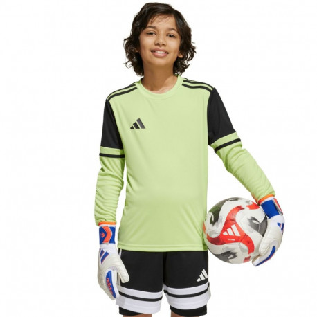 adidas laste väravavahisärk Squadra 25 pikkade varrukatega JJ1940 128cm, laimiroheline