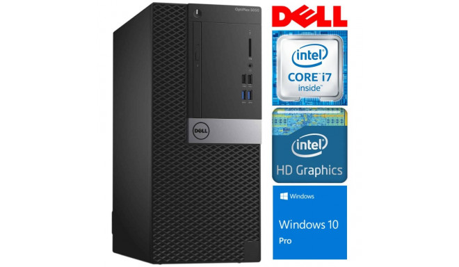 DELL 5050 MT i7-7700 16GB 256SSD M.2 NVME WIN10Pro