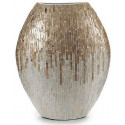 Vase 18x44.5x40cm, silver