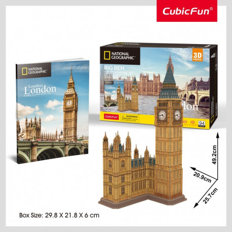 CUBICFUN 3D pusle NatGeo Big Ben